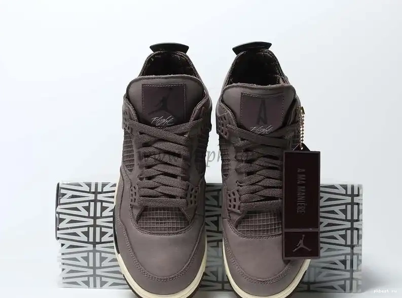 Ore MATERIALS TO 4 GOD Jordan Retro SHIP RETAIL Violet A Ma Maniére READY PK 0509